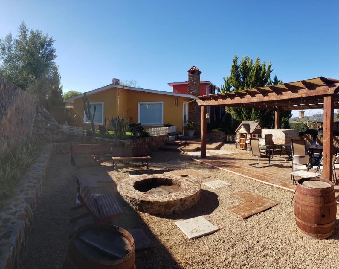 ホテル Tierra Mia Hacienda Ruta Del Vino バジェ・デ・グアダルーペ エクステリア 写真
