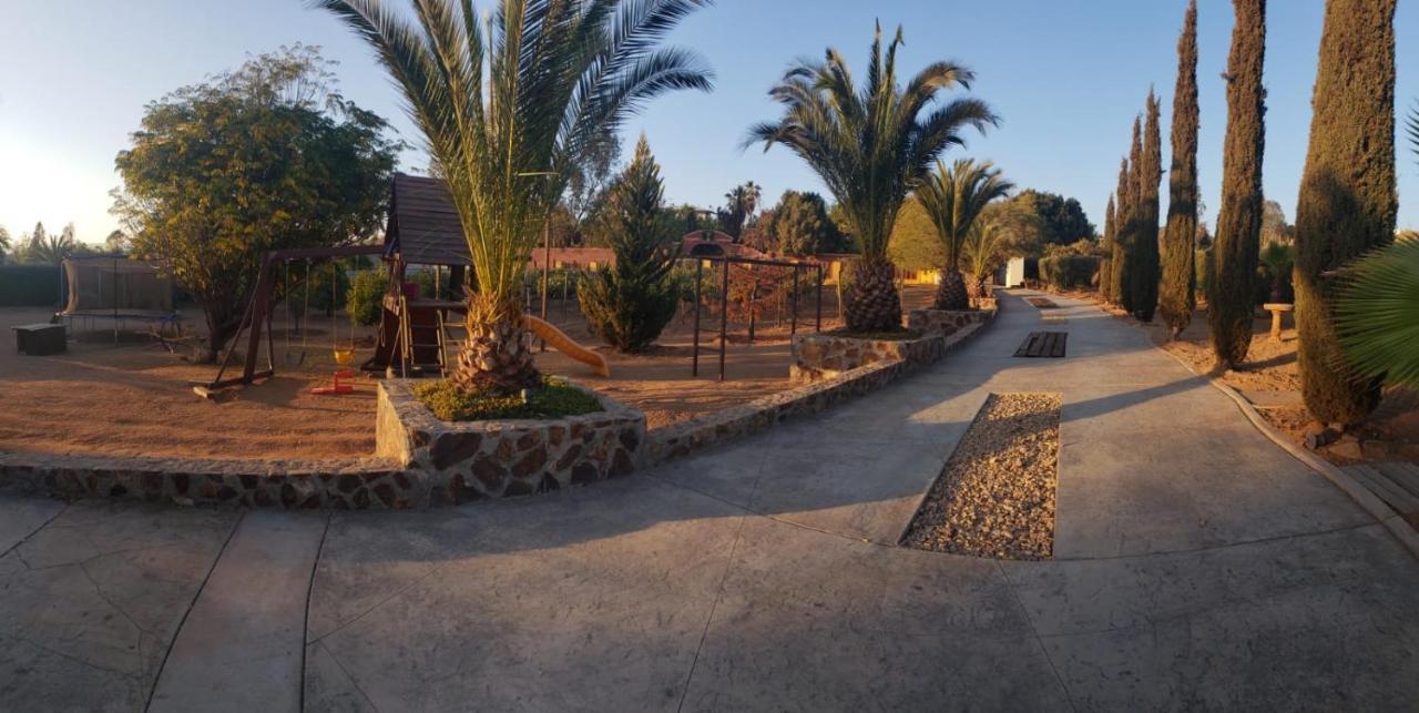 ホテル Tierra Mia Hacienda Ruta Del Vino バジェ・デ・グアダルーペ エクステリア 写真