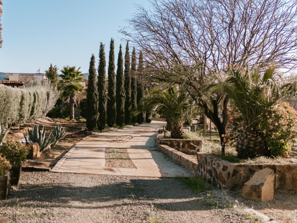 ホテル Tierra Mia Hacienda Ruta Del Vino バジェ・デ・グアダルーペ エクステリア 写真